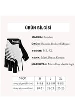 Profesyonel Mtb Bisiklet Eldiveni Mavi