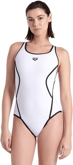 Profile Swimsuitalyv Back Kadın Beyaz Yüzücü Mayosu 006643150