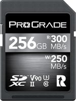 ProGrade Digital SD UHS-II 256GB Kart V90 Yukarı 250MB / s Yazma Hızı ve 300 MB/s okuma Hızı”â € | Profesyonel vlog'cular, Sinemacılar için Fotoğrafçılar ve İçerik Küratörler İlerleyen tarafından “â €