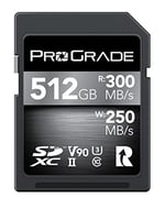 ProGrade Digital SDXC UHS-II V90 300R Hafıza Kartı (512GB)