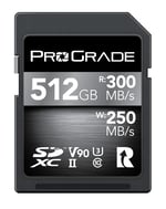 ProGrade Digital SDXC UHS-II V90 300R Hafıza Kartı (512GB)