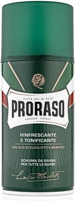 Proraso 2019109 Tıraş Köpüğü, Okaliptüs Yağı Ve Mentollü