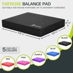 ProsourceFit Egzersiz Denge Pedi – Kaymaz, Yastıklı Köpük Mat ve Dizlik; Fitness, Denge Antrenmanı, Yoga ve Fizik Tedavi için