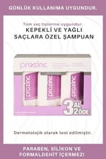 Prozinc Kepekli ve Yağlı Saçlar Arındırıcı Şampuan 300 ml 3 Al 2 Öde
