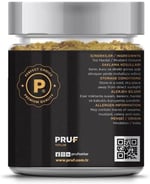 Pruf Hardal Toz/Ground Mustard 165 Gr. Sağlıklı Cam Kavanoz