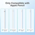 PSR Aksesuar Apple Pencil Uyumlu Yedek Kalem Uçları – 6’lı Set | Özel Taşıma Kutulu (Pembe)