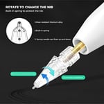PSR Aksesuar Apple Pencil Uyumlu Yedek Kalem Uçları – 6’lı Set | Özel Taşıma Kutulu (Pembe)