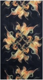 Psychedelia Temalı Buff Boyunluk Bandana No:175