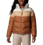 Puffect II Colorblock Kadın Kahverengi Outdoor Mont WL1195-224