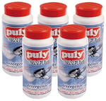 Puly CAFF 10.49 /kg kahve makinesi temizleyici, kahve yağ temizleyici artı, 5 adet, 900 g, toz halinde