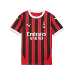 PUMA ACM Home Jersey Replica Jr Erkek/Unisex Forma, For All Time Red-PUMA Black, 5-6YAŞ