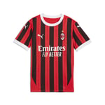 PUMA ACM Home Jersey Replica Jr Erkek/Unisex Forma, For All Time Red-PUMA Black, 5-6YAŞ