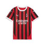 PUMA ACM Home Jersey Replica Jr Erkek/Unisex Forma, For All Time Red-PUMA Black, 5-6YAŞ