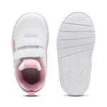 Puma Beyaz Bebek Yürüyüş Ayakkabısı Courtflex V3 Dotty V Inf P, 398759