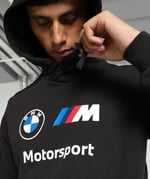 PUMA BMW MMS ESS Hoodie FT Sweatshirt Üniseks Yetişkin
