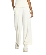 Puma Classics Ribbed Relaxed Pant Kadın Günlük Eşofman Altı 62426866 Krem