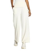 Puma Classics Ribbed Relaxed Pant Kadın Günlük Eşofman Altı 62426866 Krem