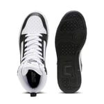 PUMA Erkek/Unisex Puma Rebound V6 Mid Jr