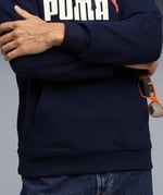 PUMA ESS+ 2 Col Big Logo Hoodie Sweatshirt Üniseks Yetişkin