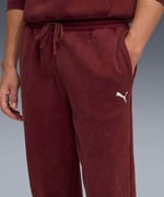 PUMA Ess Elevated Relaxed Wash Sweatpants Fl Örgü pantolon Erkek