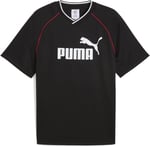 Puma ESS Football Jersey PUMA Black Formalar Erkek