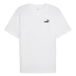 PUMA Ess Relaxed Small No. 1 Logo Tee Tees Üniseks Yetişkin