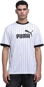 PUMA ESS Striped Jersey Forma Unisex Yetişkin