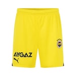 PUMA Fenerbahçe S.K. 23/24 Erkek Şort (Blazing Yellow-Medieval Blue/XS)