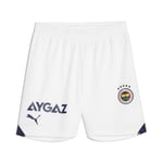 Puma Fenerbahçe Shorts Replica Jr Genç/Çocuk Fenerbahçe 2023/2024 Futbol Şortu 77202202 Beyaz