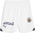 Puma Fenerbahçe Shorts Replica Jr Genç/Çocuk Fenerbahçe 2023/2024 Futbol Şortu 77202202 Beyaz