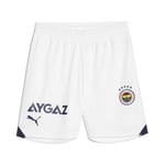 Puma Fenerbahçe Shorts Replica Jr Genç/Çocuk Fenerbahçe 2023/2024 Futbol Şortu 77202202 Beyaz