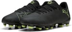 PUMA FUTURE 8 PLAY FG/AG PUMA Black-Fizzy Lig AyakkabıUnisex Yetişkin