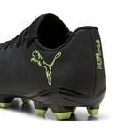PUMA FUTURE 8 PLAY FG/AG PUMA Black-Fizzy Lig AyakkabıUnisex Yetişkin