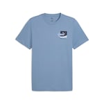 PUMA Graphic Small Box Tee Tees Üniseks Yetişkin