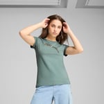 PUMA GRAPHICS Floral Cat Logo Tee Tişört Kadın