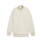 PUMA HER Half-Zip Winterized Crew Crew Sweats Kadın