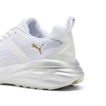 PUMA Hypnotic Metallic Shine Unisex Yetişkin Koşu Ayakkabısı, PUMA Black-PUMA Silver-Gold, 42