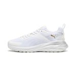 PUMA Hypnotic Metallic Shine Unisex Yetişkin Koşu Ayakkabısı, PUMA Black-PUMA Silver-Gold, 42