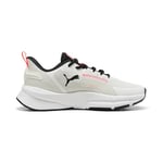 PUMA Kadın PWRFrame TR 3 Wns-Vapor Gray-PUMA Black-Sunset Glow Low Boot 36