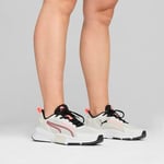 PUMA Kadın PWRFrame TR 3 Wns-Vapor Gray-PUMA Black-Sunset Glow Low Boot 36
