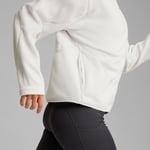 PUMA Kadın WINTER TECH FLEECE JACKET W-Vapor Gray Track Jackets L