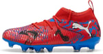 PUMA Kids FUTURE 8 MATCH PLAYMAKERS FG/AG Genç Krampon, PUMA Red-PUMA Black-Ultra Blue, 33_1_2