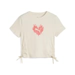 Puma Kız Çocuk T-Shirt Flaming Love Knotted Tee 13-14 Yaş, 68510887