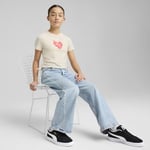 Puma Kız Çocuk T-Shirt Flaming Love Knotted Tee 13-14 Yaş, 68510887