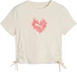 Puma Kız Çocuk T-Shirt Flaming Love Knotted Tee 13-14 Yaş, 68510887