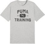 PUMA M GRAPHICS TRAIN LOGO RLXD T Tişört Erkek