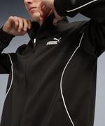 Puma Poly Piping Erkek Siyah Eşofman Takımı (691765-01) - Bedenler: S, XL