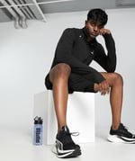 PUMA Run Cloudspun 1/4 Zip Kazak Üniseks Yetişkin