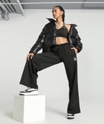 Puma Shiny Puffer Kadın Siyah Mont