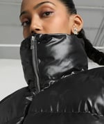 Puma Shiny Puffer Kadın Siyah Mont